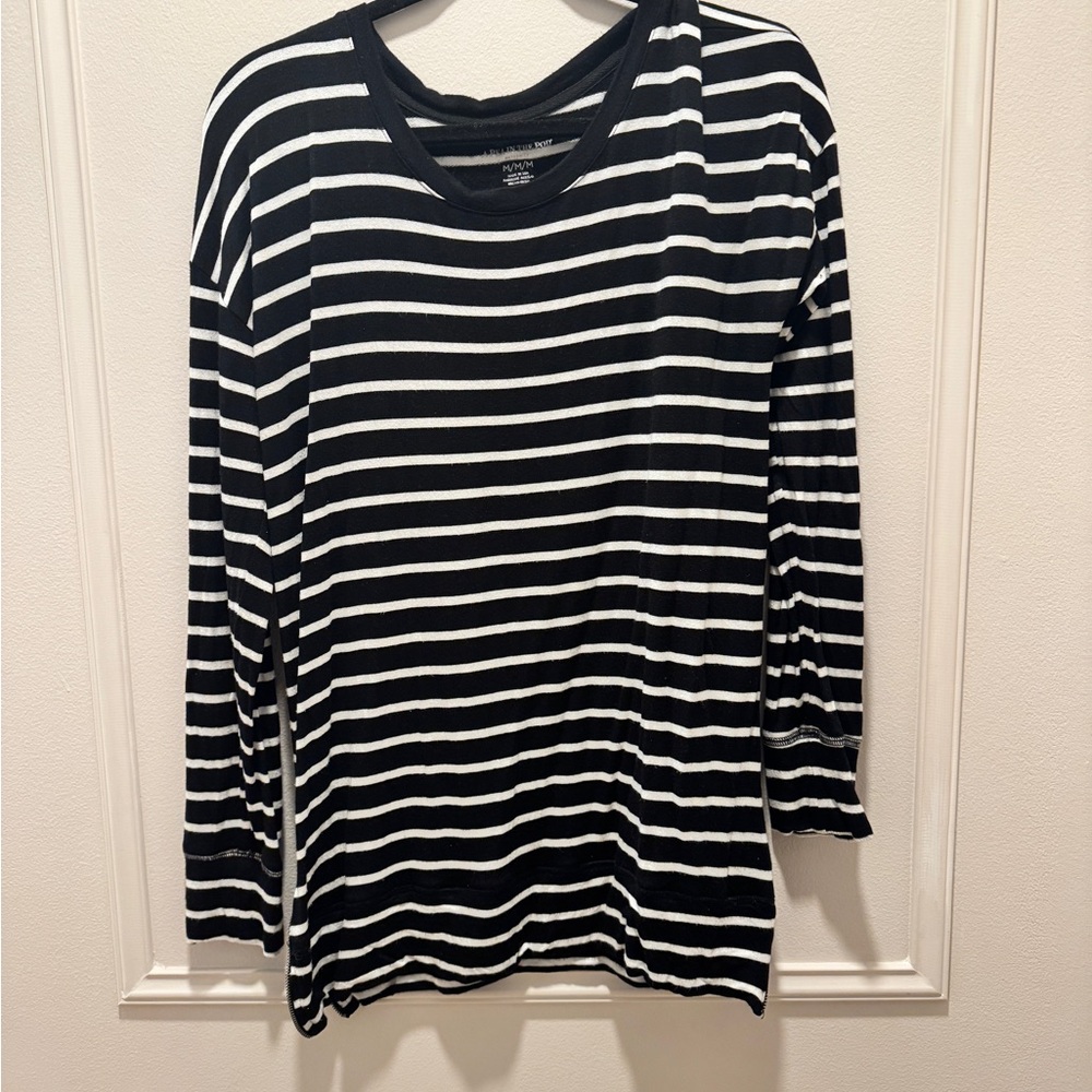Maternity Black and White knit